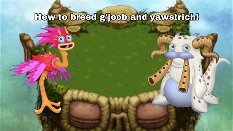 When available, it is best obtained by <strong>breeding</strong> Toe Jammer and Mammott, or by purchasing from the StarShop. . Rare yawstrich breeding combo